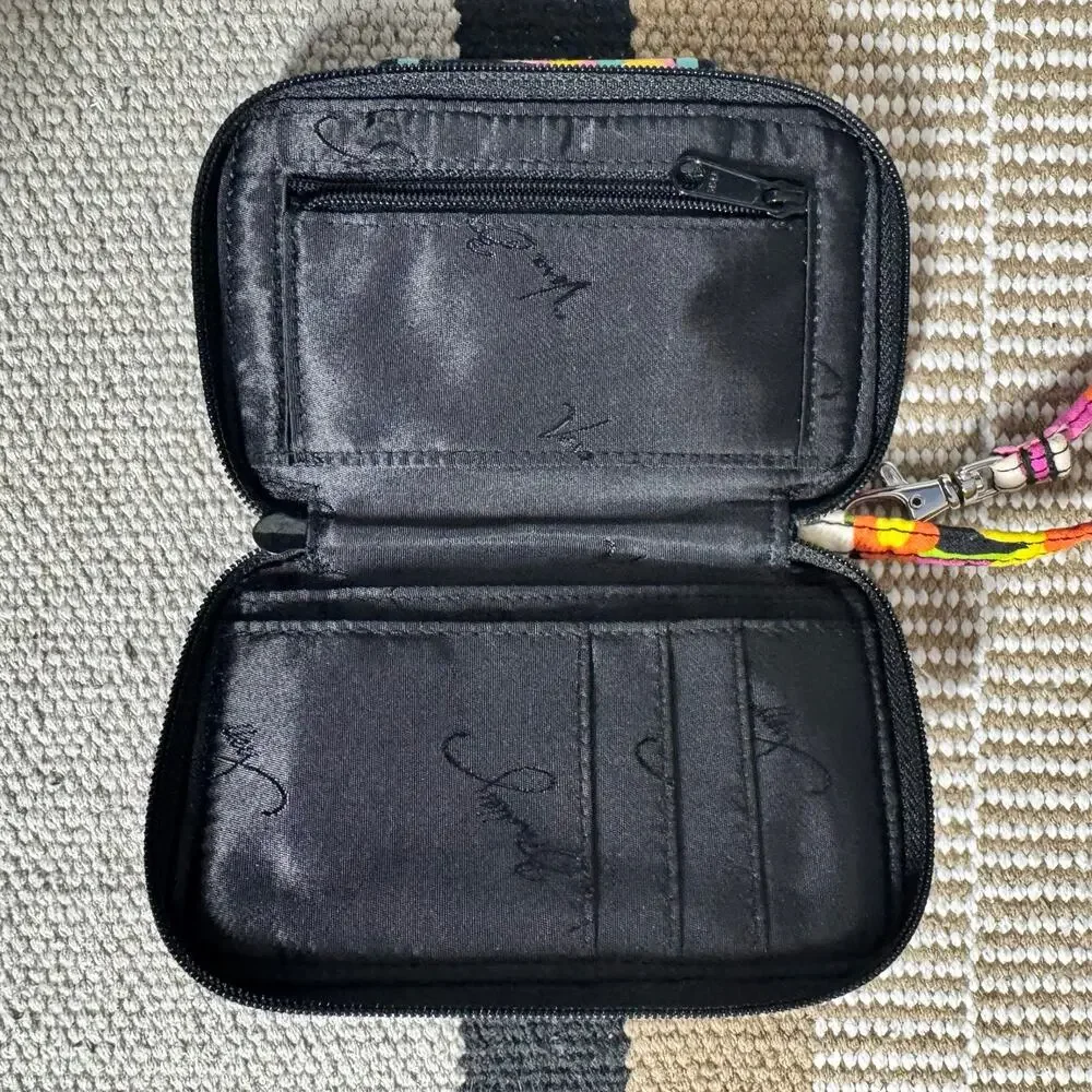 VERA BRADLEY Smartphone Wristlet VA VA BLOOM Travel Y2K Colorful Quilted - Picture 5 of 8